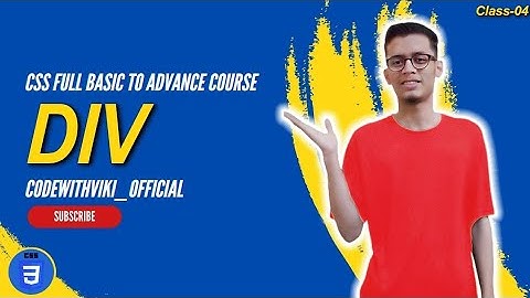 Div in css | CSS Full Course (Class-04) | Rectangle Shape | Shapes in Css
