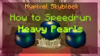 How to optimise your HEAVY PEARLS on Hypixel Skyblock