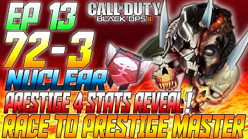 EP13 NUCLEAR GUNSTREAK + PRESTIGE 4 STATS + #GameplayOfYourLife Talk (Call of Duty: Black Ops II)