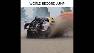 Car world record jump