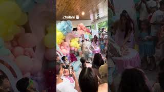 Zhalani’s first birthday