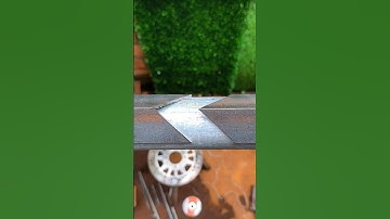 Tips and tricks for connecting thin, strong angle iron. #walding #metalwork #cuttingskills