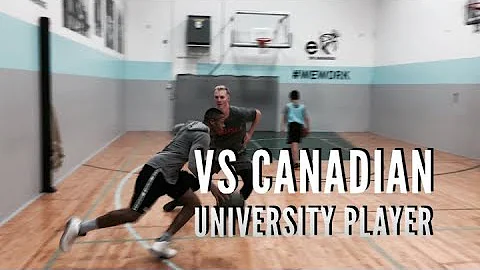 KINGHANDLES VS CANADIAN UNIVERSITY PLAYER PARKER S...
