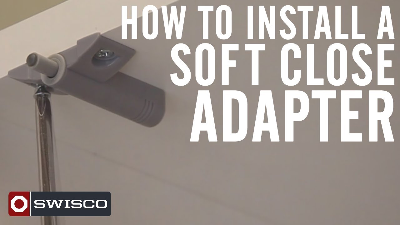 How To Install A Soft Close Adapter On Cabinet Doors YouTube