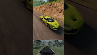 which supercar breakes throught the wall on top speed #beamng #supercars