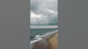 Pondicherry University Beach                  #pondicherry #pondicherryuniversity #collegelife