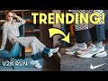 The hottest sneaker trend of the season nike v2k run review sizing and styling tips