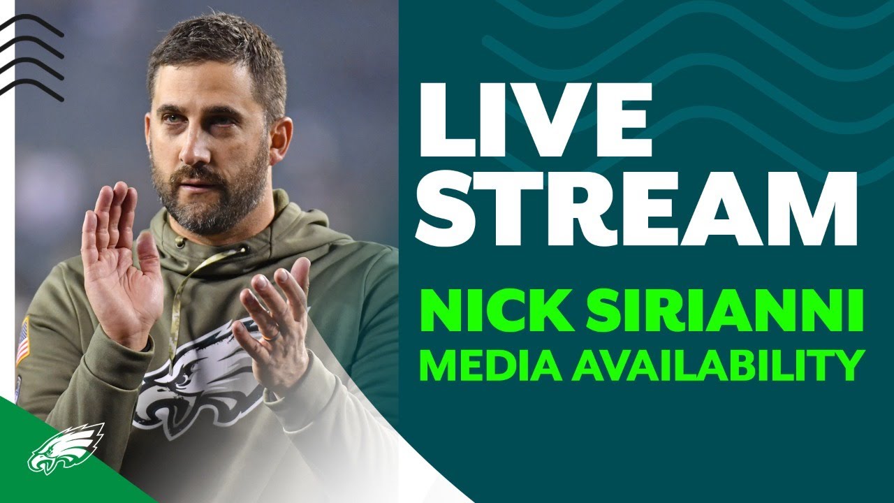 Nick Sirianni Press Conference ahead of Eagles Week 1 matchup with Patriots 