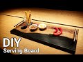 How to build a Serving Board / Cutting Board from Epoxy Resin and Wood