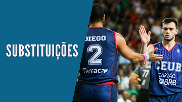 Quantas substituições podem ser feito no basquete?