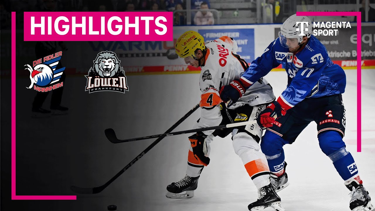Adler Mannheim - Löwen Frankfurt | PENNY DEL | MAGENTA SPORT