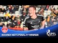 Rooney scores penalty after handball decision