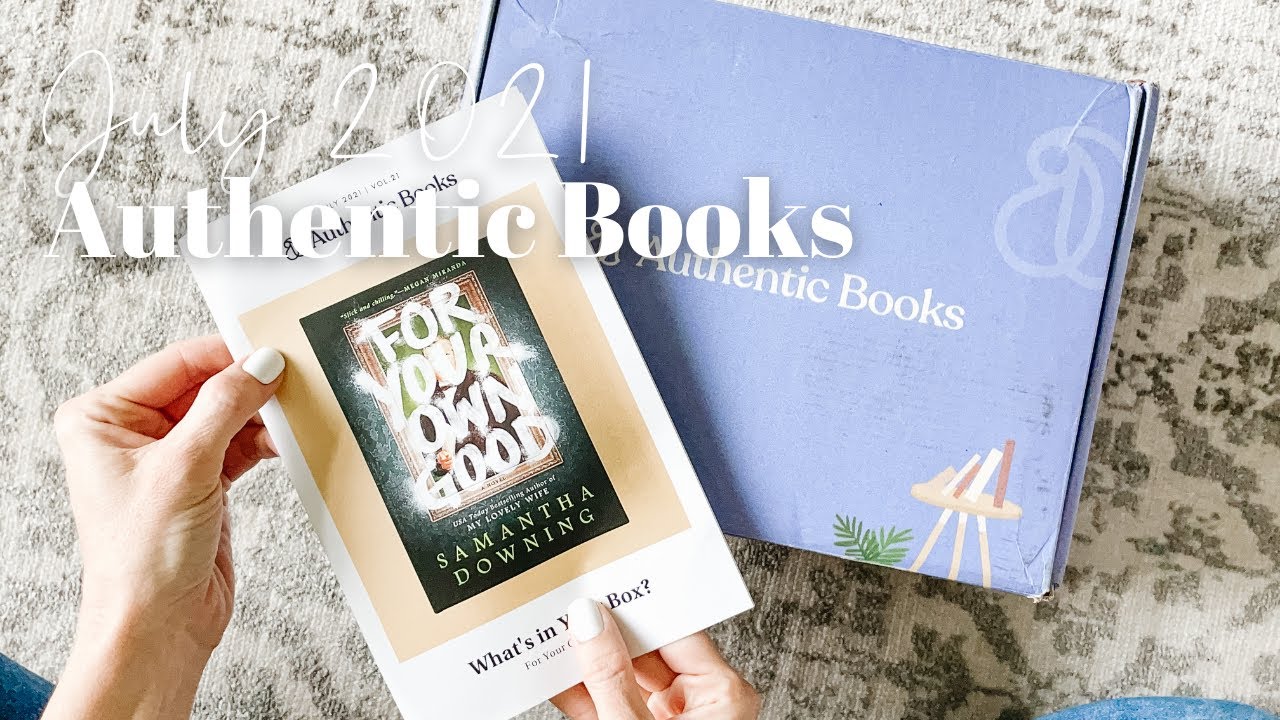 Authentic Books Unboxing July 2021: Book Subscription Box