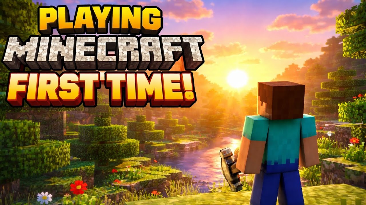 Playing Minecraft first time in mojo launcher|Minecraft in mobile first time | Mojo launcher 