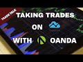 Taking Trades on Tradingview with Oanda   #beginner trader