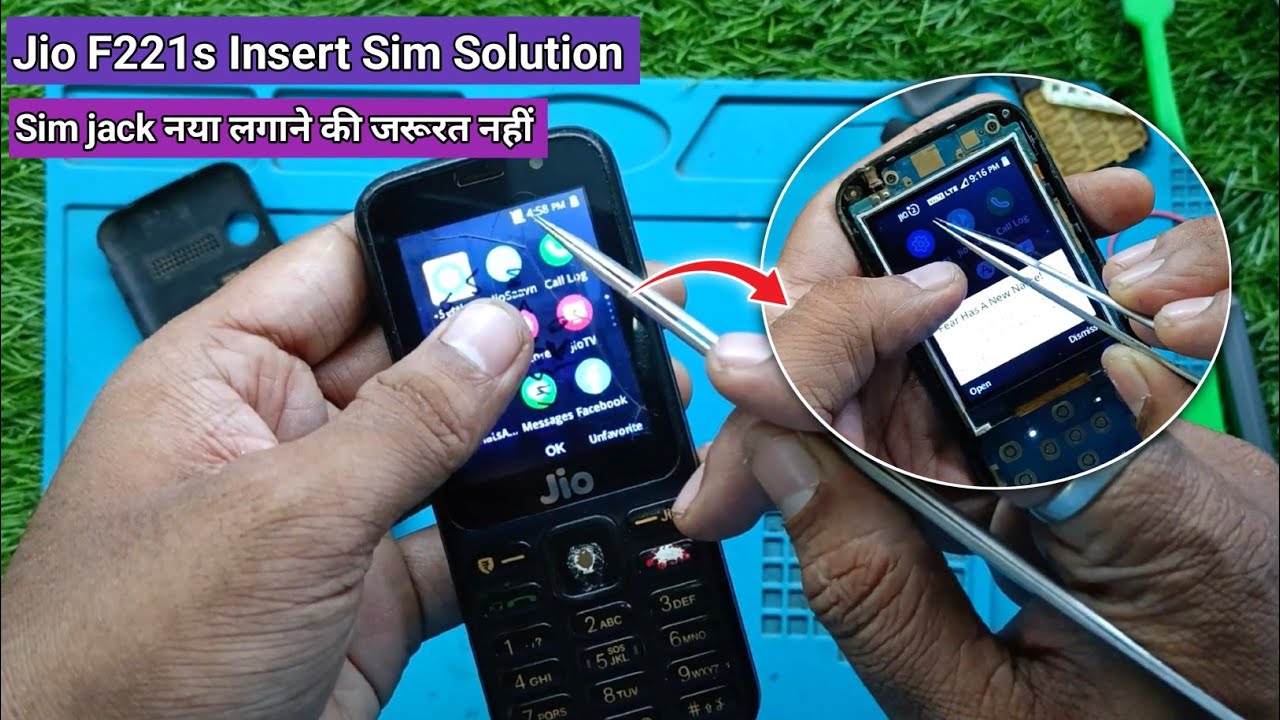 Jio F221s Sim Jumper | Jio F221s Insert Sim Solution | Jio F211s Sim Not Working