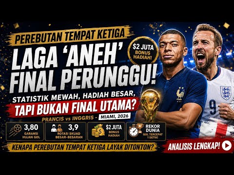akunbos x jeramitoto - Mengapa Perebutan Juara 3 Piala Dunia Disebut Laga Paling Aneh? | Prancis vs Inggris 2026