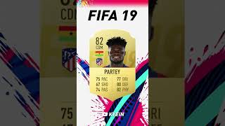 Thomas Partey - FIFA Evolution (FIFA 16 - FIFA 22) Wealth