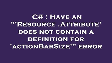 C# : Have an "