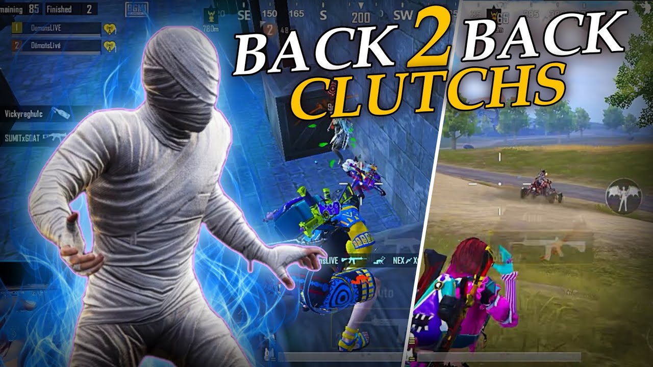 Full Rush Solo vs Squad Clutches 🔥🔥Demon'S Intense Conqueror Rank Push ...