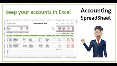 How to keep your Accounts using a Spreadsheet [in 2023]