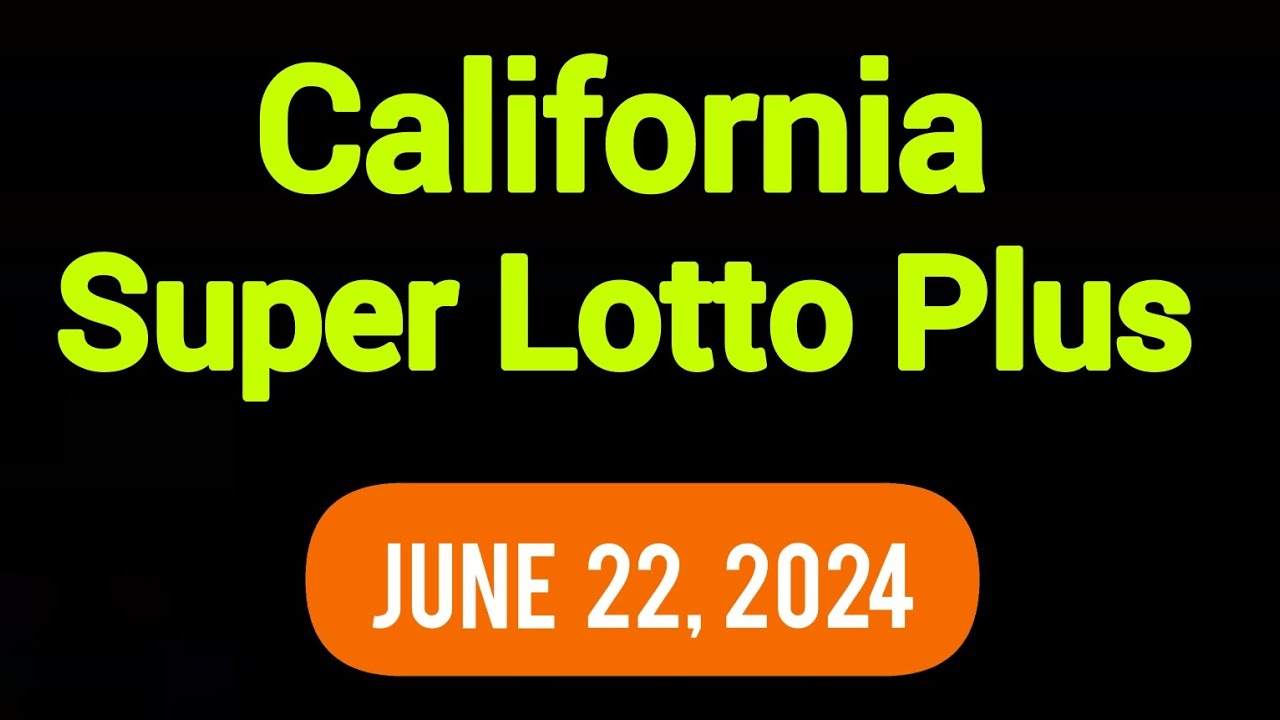 California SuperLotto Plus Winning Numbers June 22 2024 CA California superlotto plus winning numbers june 22 2024 ca
