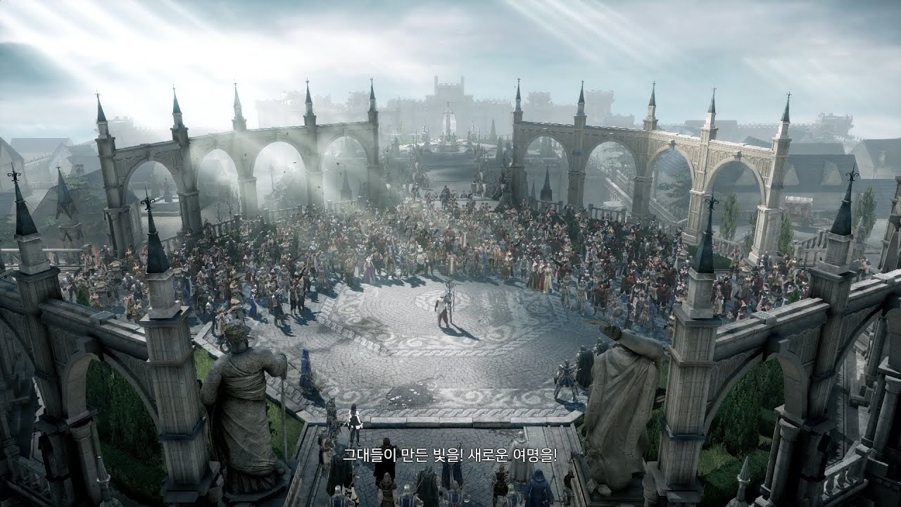 [로스트아크] 영광의벽 플레이 영상 - 무편집 소서리스 (Feat.슈헤리트 충성한다 선택)