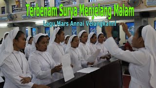 Terbenam Surya Menjelang Malam.