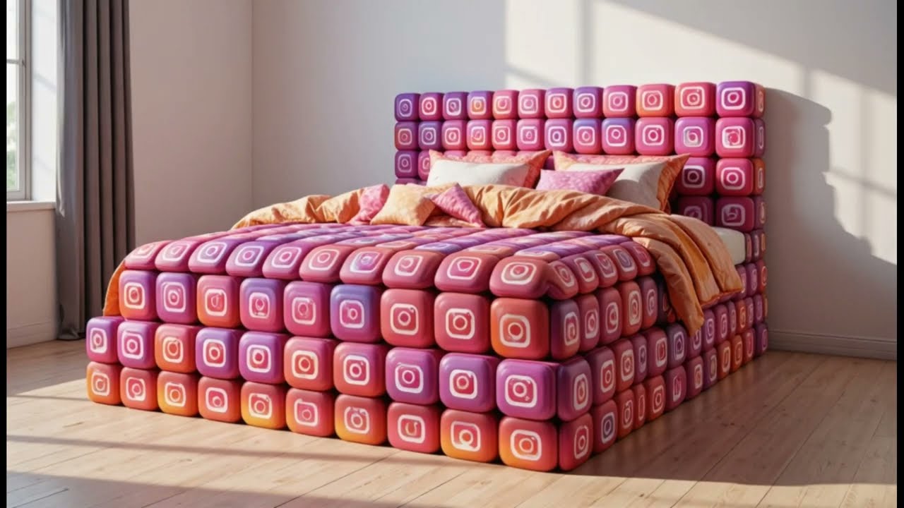 ASMR | Social Media Beds Collection | AI Digital Culture and Online Communities