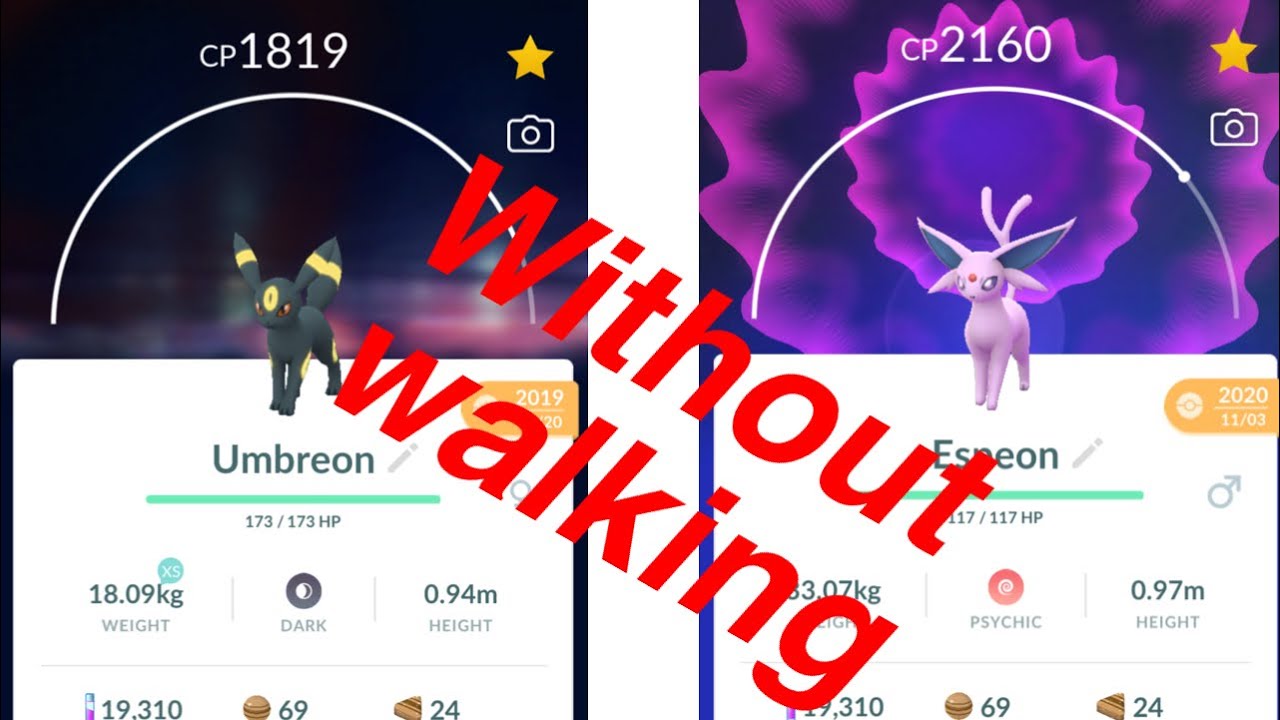 How To Evolve Eevee Into Espeon Without Name Trick In Pokemon Go