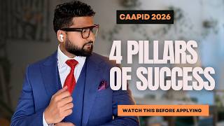 4 Pillars That Got Me Into Dental School | CAAPID 2026