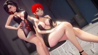 【MMD RWBY】 Mini Dress - Pyrrha x Cinder