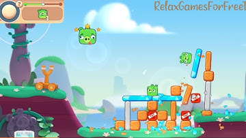 Angry Birds Journey - Level 3 gameplay logic puzzle brain precision obstacle casual mobile game