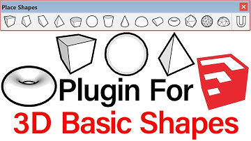 3d Basic Shapes Plugin for SketchUp