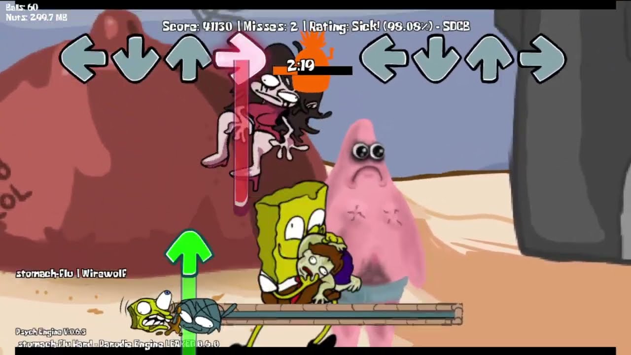 Friday night funkin- Stomach Flu But Its the Bubbly Bikini Boatin Sprites! (NOT  A COVER)