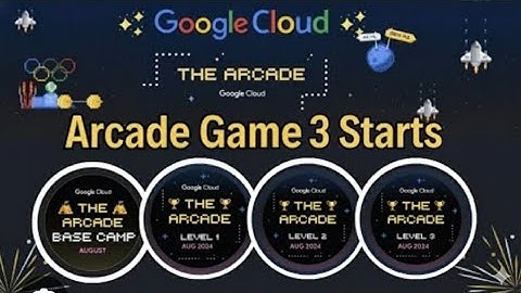 Arcade Game 3 Enrollment Now Open