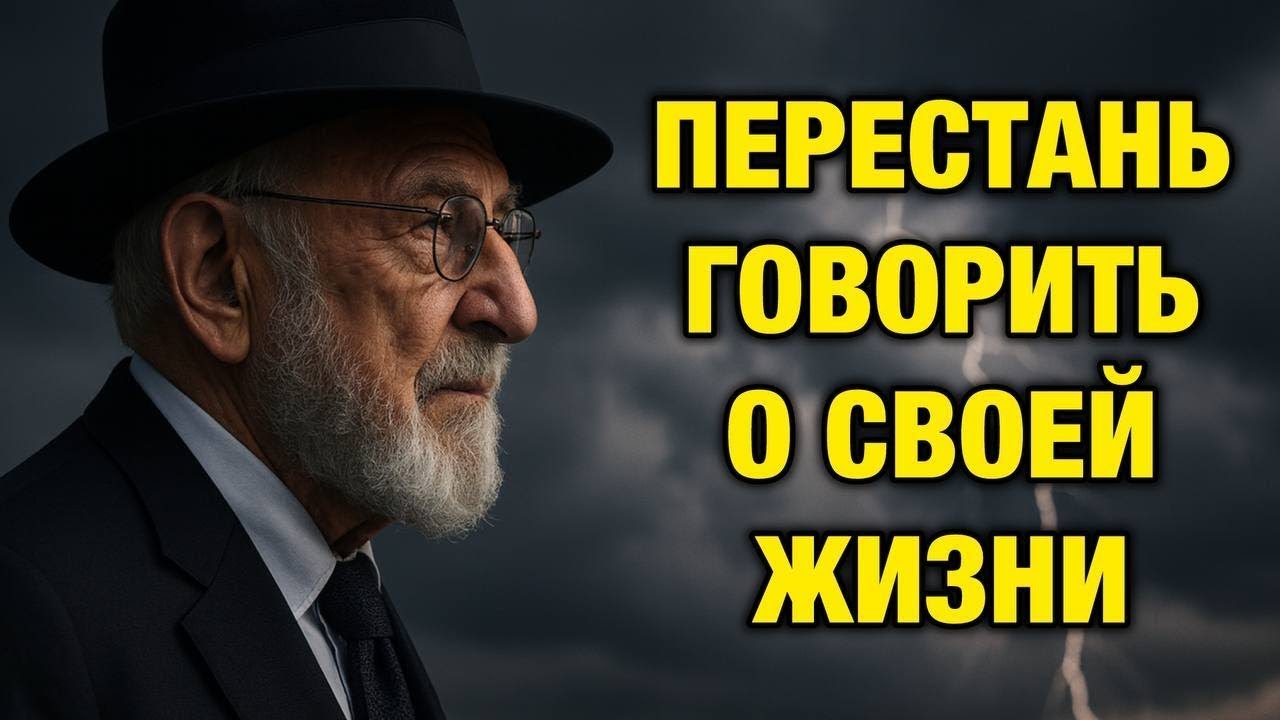 Перестаньте рассказывать о своей жизни — Еврейская Мудрость, которая меняет всё