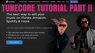 TuneCore Tutorial Part II screenshot 5
