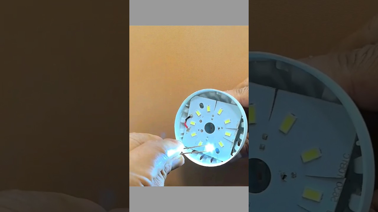 How to test an led bulb 