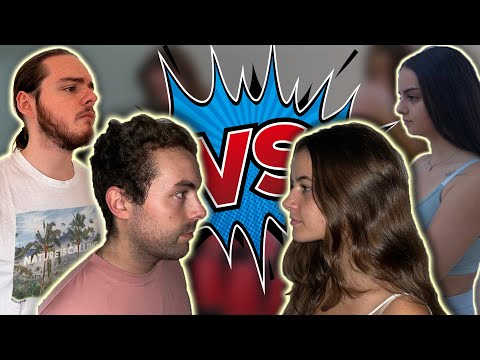 RAPAZES vs RAPARIGAS #1 | KIKA CASTRO & TEH BRUNO