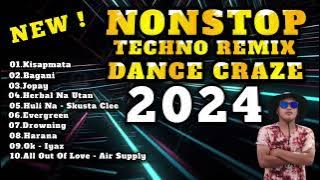 NONSTOP TECHNO REMIX | DANCE CRAZE 2024 | DJ KOYKOY REMIX