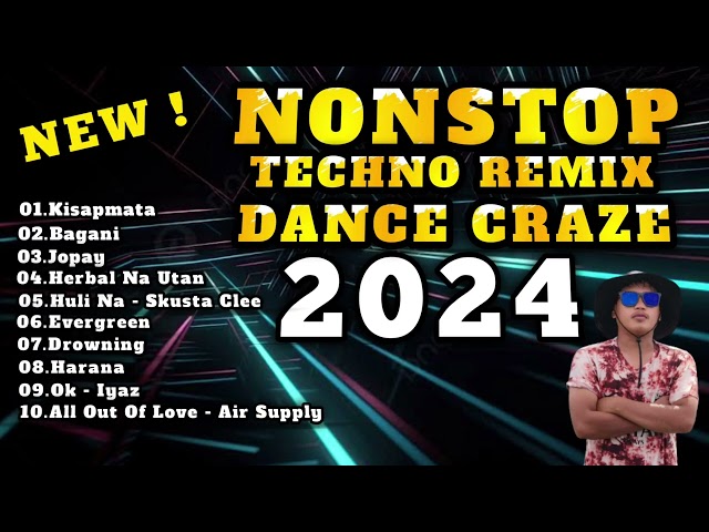 NONSTOP TECHNO REMIX | DANCE CRAZE 2024 | DJ KOYKOY REMIX class=
