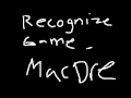 Recognize Game - Mac Dre