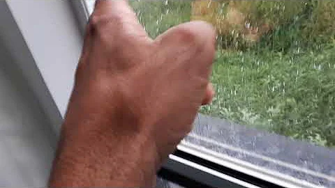 O que usar para vedar vidro de janela?