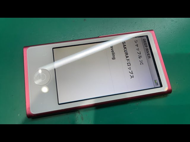 iPod nano 7 画面タッチ暴走変なとこタッチする修理 - YouTube