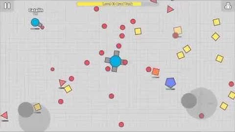 Diep.io (New game for Android and iOS) – first gameplay – TOP player, MAX level