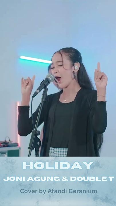 Holiday - Joni Agung | Cover by Afandi Geranium | #shortsvideo #shorts