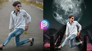 Moon Light 🔥 Photo editing | Photo editing tutorial in picsart | #Shorts #Dreditz screenshot 1