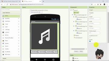 how to make simple music player with mit app inventor #LearningByDoing #2