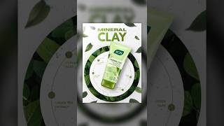 Clean skincare advertisement design tutorial 🍃✨